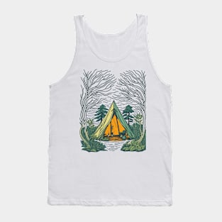 MY TENT IN THE WILD Tank Top